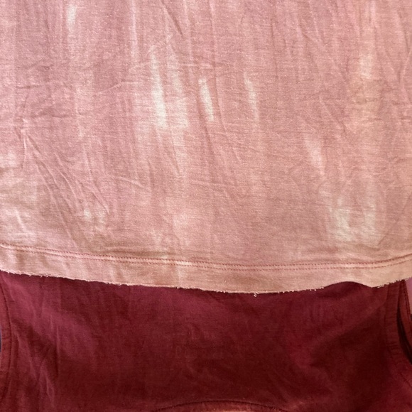 American Eagle Outfitters Soft & Sexy Burgundy to Pink Ombre Tank Top - Picture 9 of 9